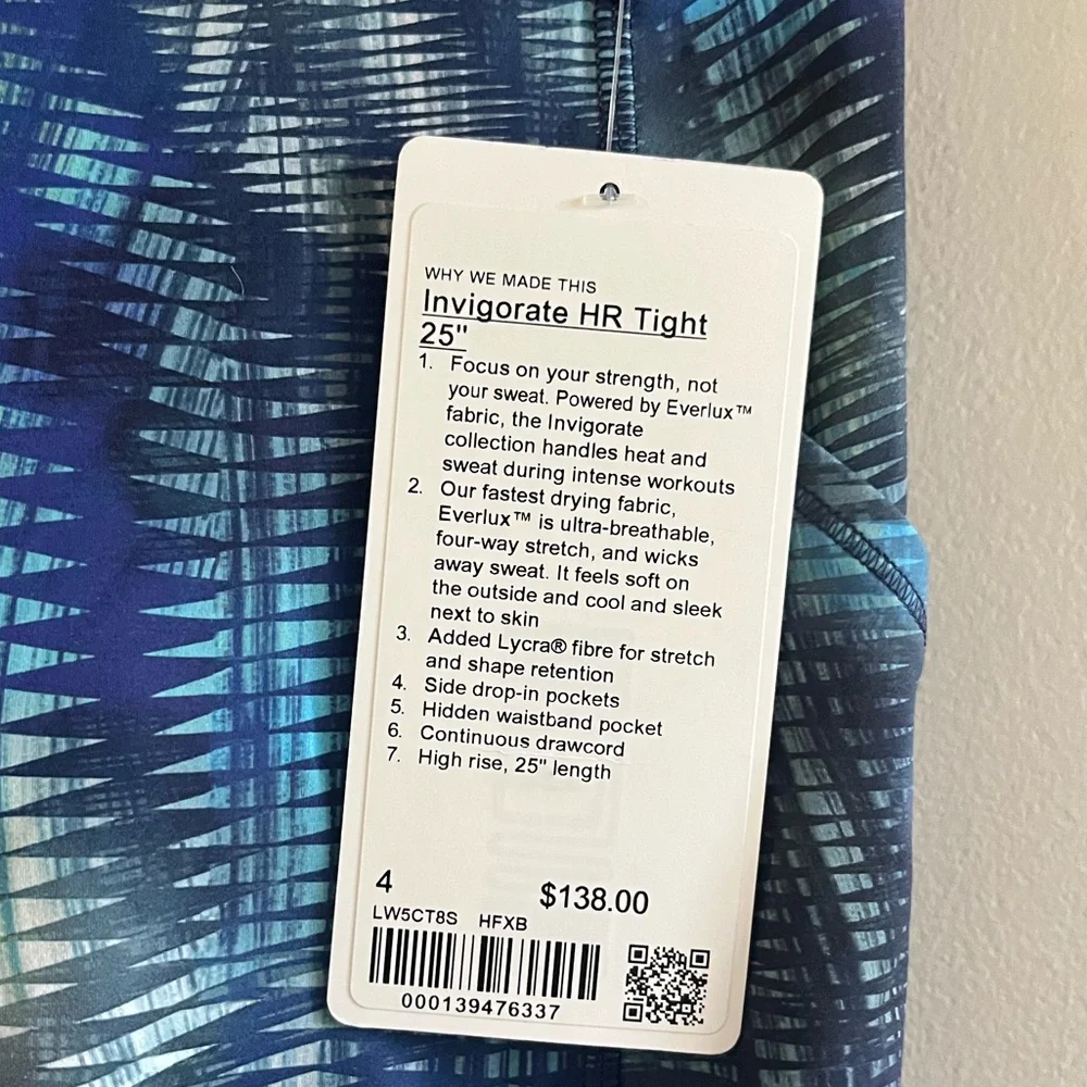 Lululemon Invigorate HR Tight 25
